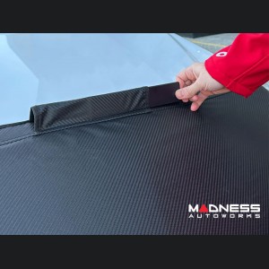 Jeep Renegade Front Hood Mask - Carbon Fiber Look